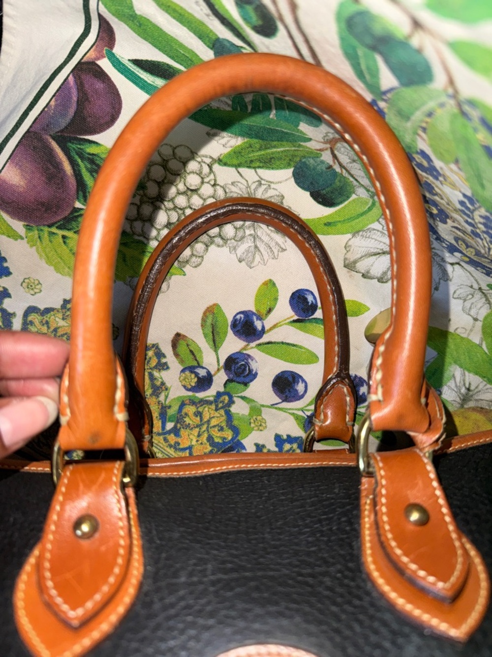 Vtg Dooney & Bourke Medium Speedy Bag - Picture 12 of 13
